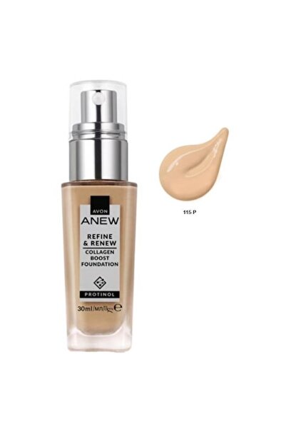 AVON Fond de ten Anew Refine & Collagen Boost, Avon, 115P - Pale Pink, 30 ml