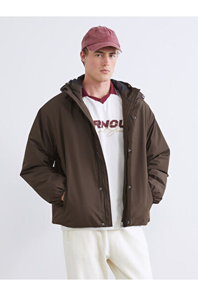 LC Waikiki Comfortable Fit Hooded Men's Coat from Uzg Store for Style Enthusi...