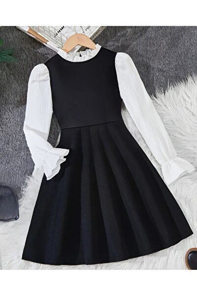 shop İlkBahar sonbahar kizlar için şık tasarım sanatsal dokuma elbise