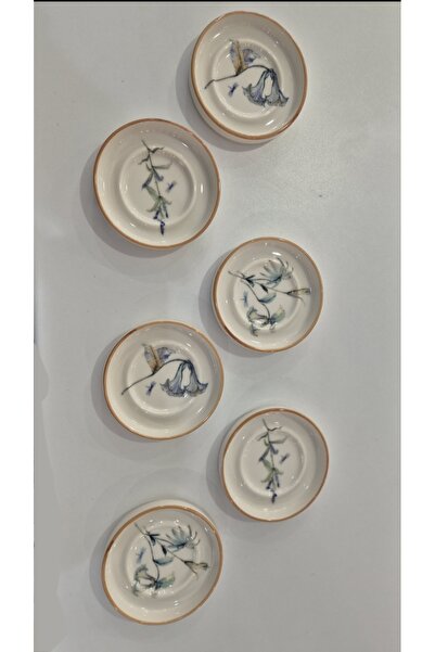PORSER Verde Bloom 6 Piece Tea Plate