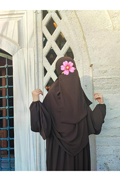 Yüsra Collection طقم حجاب أسل سوفليه من 3 قطع