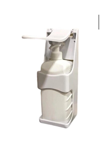 abnturk Dezenfektan Duvar Askı Aparatı 1000mL Pompalı Şişe Hijyenik