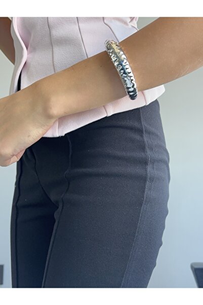 Ressia Thick Twist Cuff Bracelet