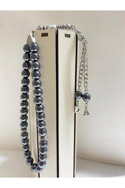 Lio20 Hematit Taşı Harfli Tesbih İsimli Tesbih Püskülü Harfli Hediyelik