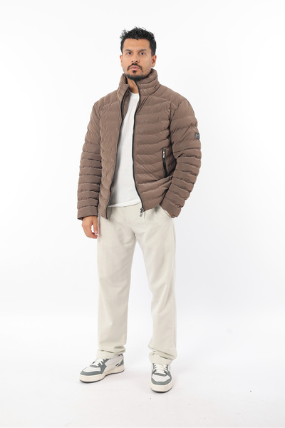 Rodrigo Ανδρικό πουπουλένιο παλτό με φερμουάρ, ανθεκτικό στο κρύο και τον άνεμο