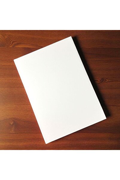 arel sanat Modelist Notebook - White Modelist Notebook - 20X28Cm Unlined Notebook