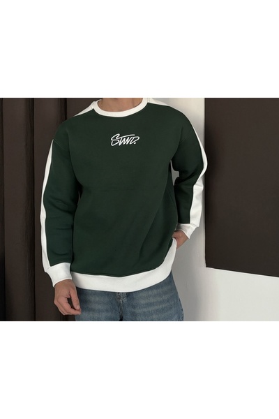 Butik ROSS OVERSİZE 3 İPLİK ŞARDONLU ŞARDONU TRAŞLI SWEAT