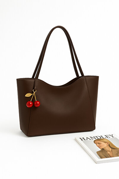 Handley Geantă de umăr cu detalii de cireșe