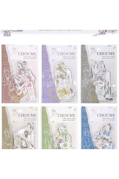 İthal Set de autocolante pentru fete și cadru W2-36 - Culoare: roșu