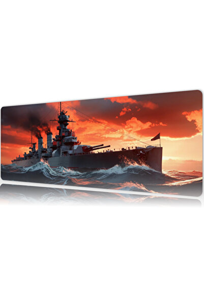 urzuva Wavebreaker 70X30 3MM Kalınlık Premium Gaming oyuncu mousepad, Anti Sl...