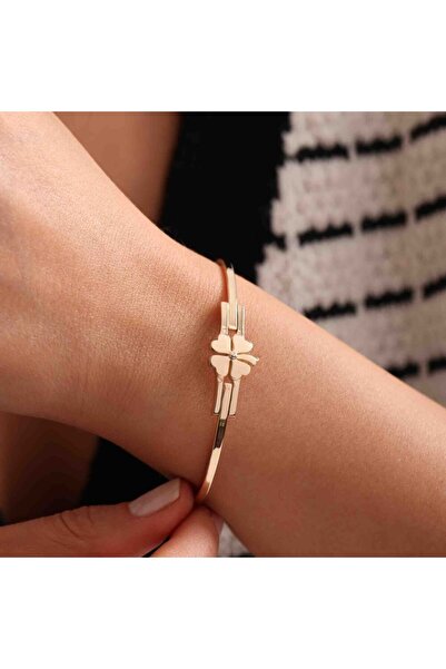 Sembol Gold Yonca Kelepçe 14 Ayar