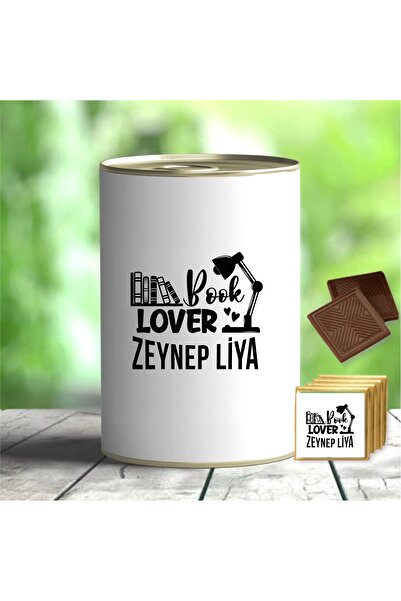 E-Hediyeci Kişiye Özel İsim Yazılı İlginç Çikolata Konservesi - MK10