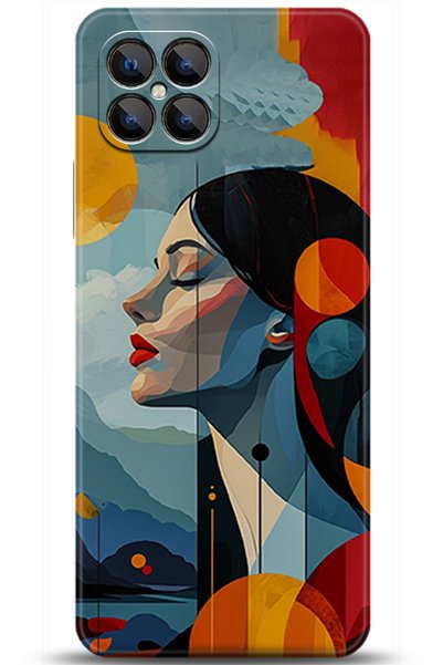omix X600 Case Hd Printed Case - a Pair of Eyes 5367