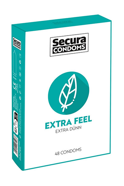 Other Secura Extra Feel - Extra Thin Condoms 48pcs Box