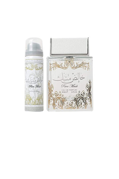 Lattafa perfumes مسك نقي *مسك نقي* من عود بيرفيوم أو دو برفيوم 100 مل + 50 مل...