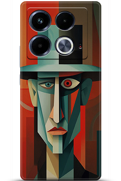 Noprin Infinix Note 40 4g Case Hd Printed Case - a Pair of Eyes 5325