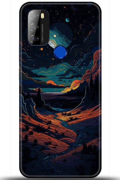 Reeder P13 Blue Max 128Gb Case Hd Printed Case - a Pair of Eyes 5275