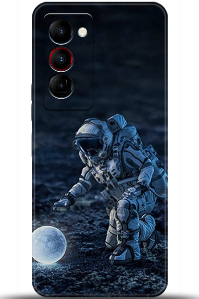 TECNO Camon 18 Premier Kılıf HD Baskılı Kılıf - A Pair of Eyes 5303