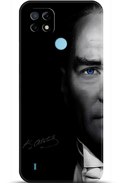 realme حافظة C21Y مطبوعة عالية الدقة - زوج من العيون 5910