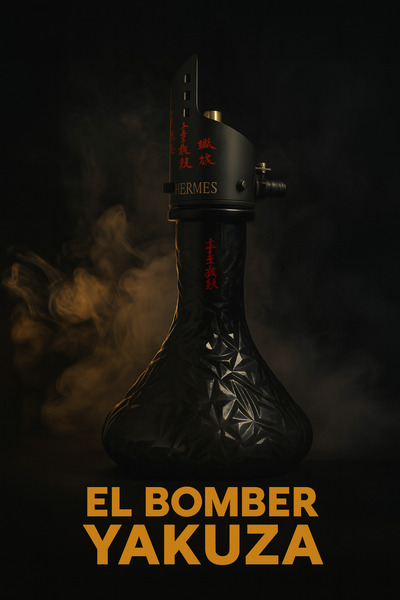 perfectmegastore EL BOMBER YAKUZA – 304L Çelik Masa Boy Nargile Takımı 29 cm ...