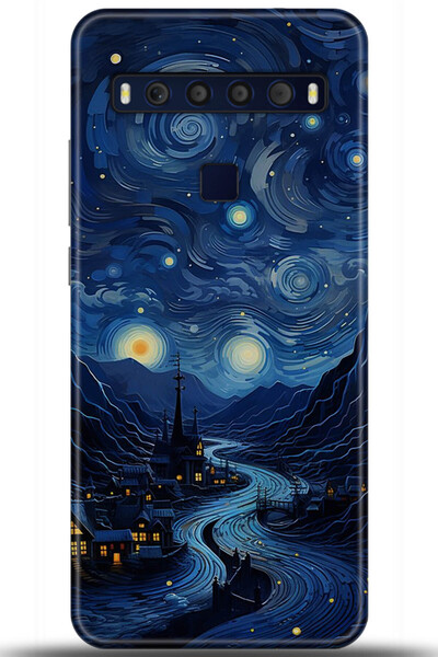 TCL 10L Kılıf HD Baskılı Kılıf - A Pair of Eyes 5276