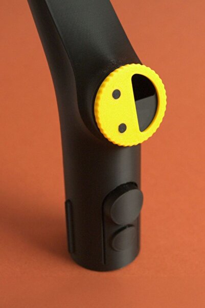 MEK Dyson Narrow Angle Traction Settings Head Black (Compatible with V8, V10, V11, V12, V15)