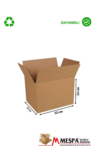 Markasız ucuz 35 x 25 x 25 ölçülerine orta boy 10 lu taşıma ve saklama kolisi