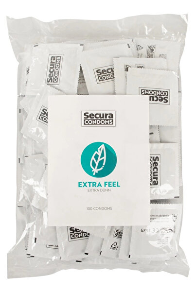 Other Secura Extra Feel - Extra Thin Condoms 100pcs Bag
