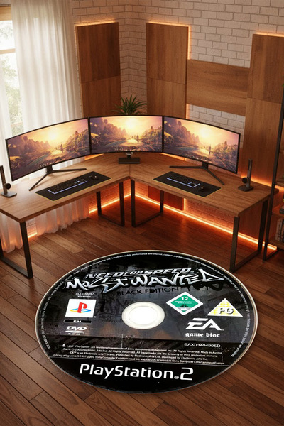 Reyhani MOST WANTED Desenli Kaymaz Taban Makinede Yıkanabilir Gaming Oyuncu G...