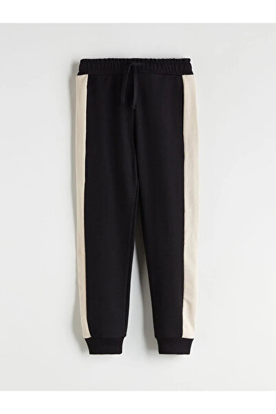 LC Waikiki Lcw Eco Beige Crew Neck Boys' Tracksuit Set