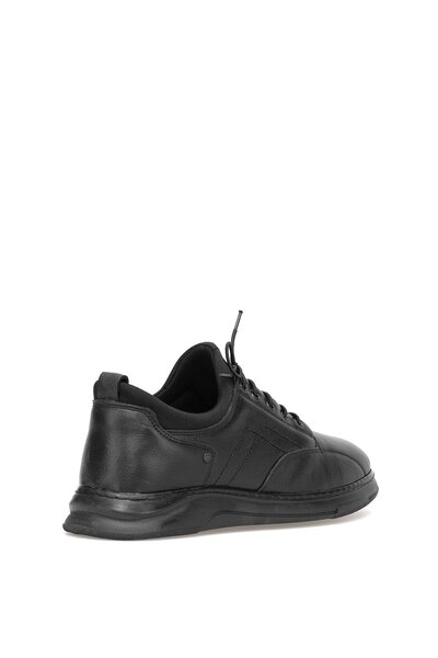 Ayakkabı Fuarı Elit Slbbr2029 Men's Genuine Leather Casual Shoes Black