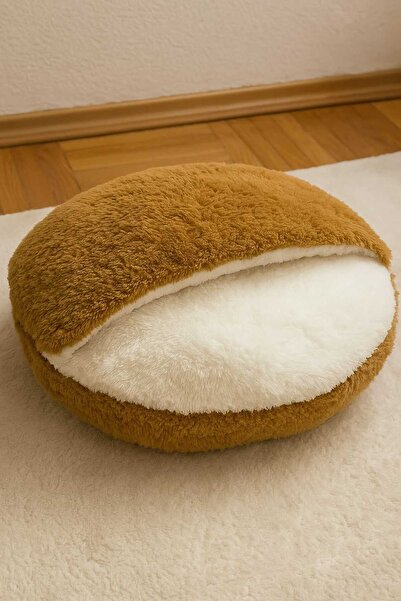 Beta İkisi bir arada kedi ve köpek battaniye örtüsü yatağı minderi sıcacık yumuşak