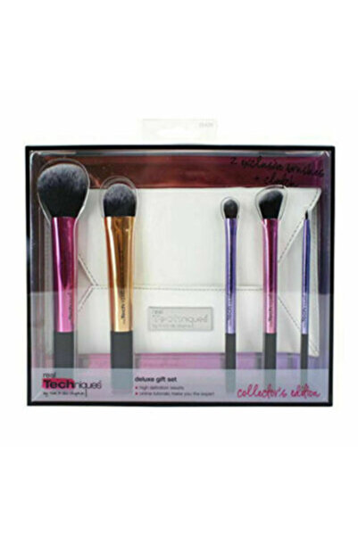 unbrand Luxury Makeup Brush Gift Set, 5 Pieces, Special Collector's Edition, ...