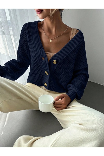 STF MODA короткий трикотажний кардиган