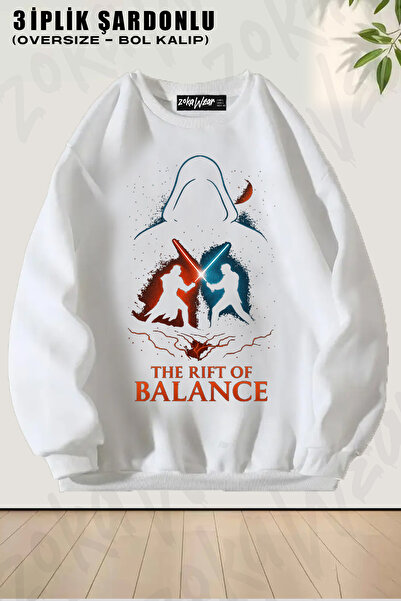 ZOKAWEAR Унісекс, вільний крій, Star Wars (DART VADER), принт Balance, дизайн...