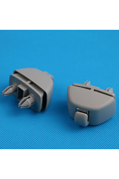 Choice3 مشبك تثبيت قبعة بواقٍ شمسي البلاستيكي الرمادي (قطعتان) 4G0857562، أصل...