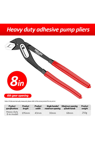 Choice3 كماشة مضخة مياه كهربائية قابلة للتعديل بسبع سرعات من ديليكسي إلكتريك،...