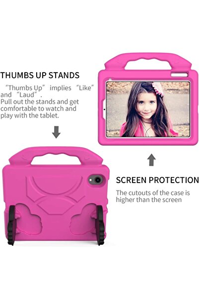 Generic كفر حماية آيباد للأطفال مضاد للصدمات مادة EVA–غلاف حماية مع مقبض حمل متوافق iPad 10.9-inch.iPad A16