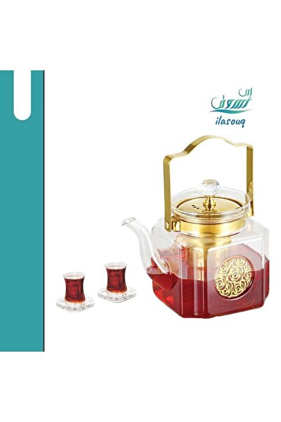 DLC Glass Teapot 1000ml