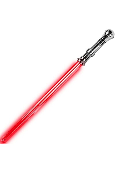 SHOPIENS Toy Sword, Luminous Model, Red Color, Length 68 cm, Works with AAA Batteries (included), M