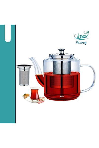 DLC Glass Teapot 1.1 Liter