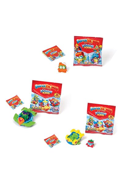 MYONNA IT & E- COMMERCE SuperThings Kazoom Sliders Toy Figures, Set of 12, Multicolor