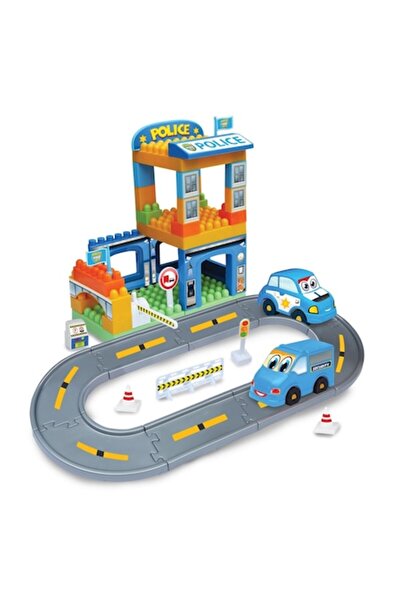MYONNA IT & E- COMMERCE Police Station Building Set, 48 Pieces, Multicolor