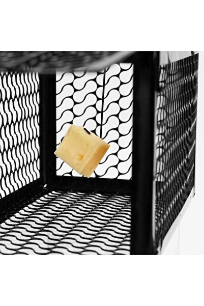 MYONNA IT & E- COMMERCE Capcană metalică pentru rozătoare, neagră, 23x11x11 cm