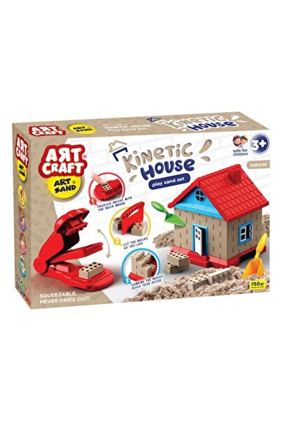 MYONNA IT & E- COMMERCE Creative Kinetic Sand Set, ArtCraft, Kinetic House, 12 Pieces, , Capacity 750g