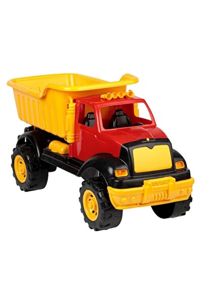 MYONNA IT & E- COMMERCE Toy Dump Truck, Multicolor, 53 cm, Plastic, Large Wheels, MYONNA IT & E-COMMERCE
