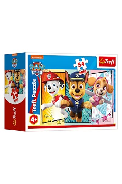 Trefl Puzzle pentru copii Patrula Cățelușilor, 54 de piese, 20x13 cm, vârste 4+, multicolor