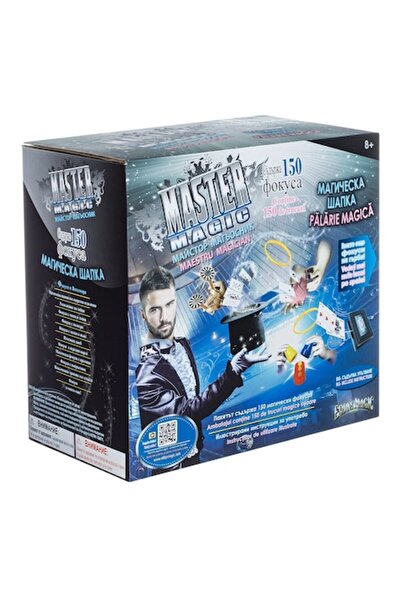 MYONNA IT & E- COMMERCE Jocul de societate Eddy's Magic — Maestrul Magiei, 150 de trucuri magice, multicolor, vârsta 8+