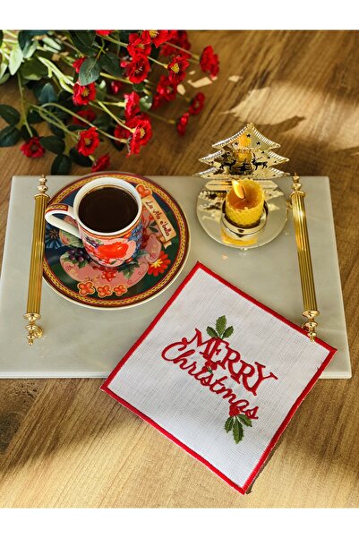 HOME OF BLOSSOM 2Li Christmas Presentation Napkin