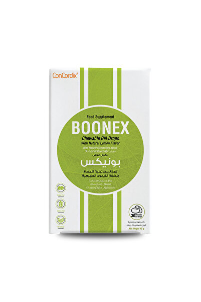 SuLinda بونيكس كولاجين ٢٢٥ ملغ مع فيتامين د٣ بنكهة الليمون ٣٠ قطعة